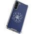 University of Arizona Basketball Mark Blue Galaxy S23 Plus Clear Case