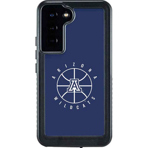 University of Arizona Basketball Mark Blue Galaxy S23 Plus Waterproof Case