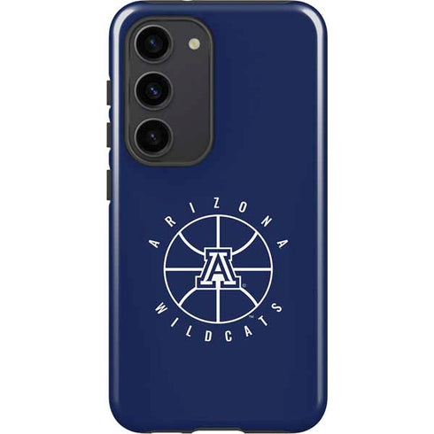 University of Arizona Basketball Mark Blue Galaxy S23 Pro Case
