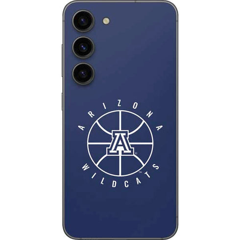 University of Arizona Basketball Mark Blue Galaxy S23 Skin