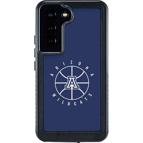 University of Arizona Basketball Mark Blue Galaxy S23 Waterproof Case
