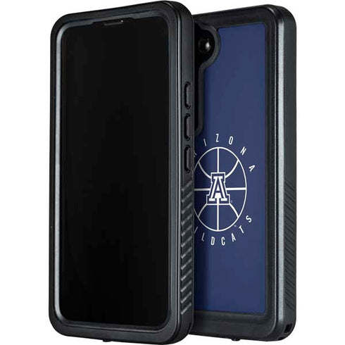 University of Arizona Basketball Mark Blue Galaxy S23 Waterproof Case