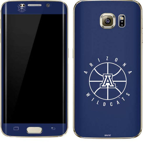 University of Arizona Basketball Mark Blue Galaxy S7 Edge Skin