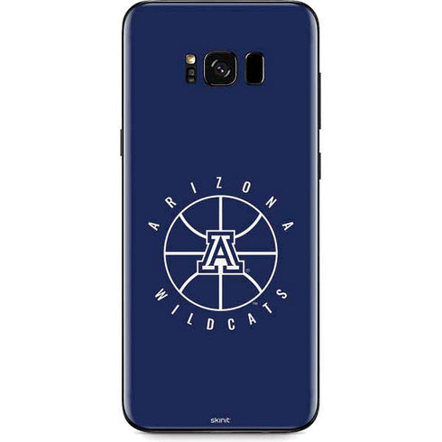 University of Arizona Basketball Mark Blue Galaxy S8 Plus Skin