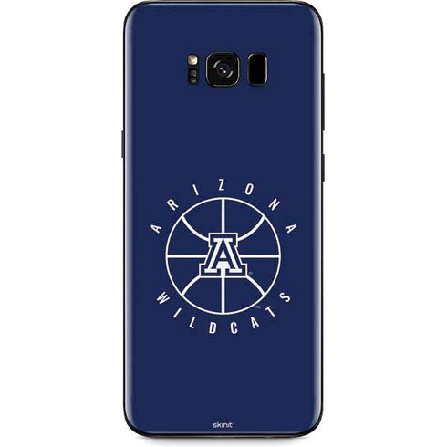 University of Arizona Basketball Mark Blue Galaxy S8 Skin