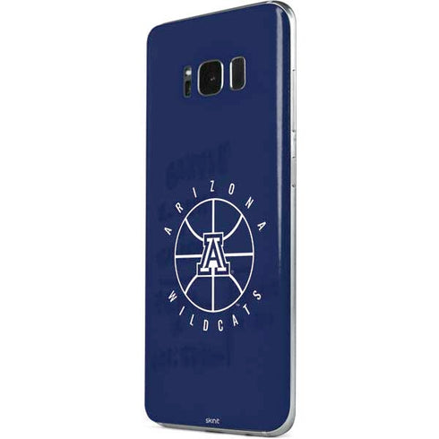 University of Arizona Basketball Mark Blue Galaxy S8 Skin
