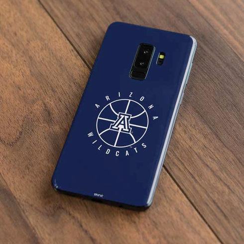 University of Arizona Basketball Mark Blue Galaxy S9 Plus Skin