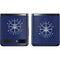 University of Arizona Basketball Mark Blue Galaxy Z Flip Skin