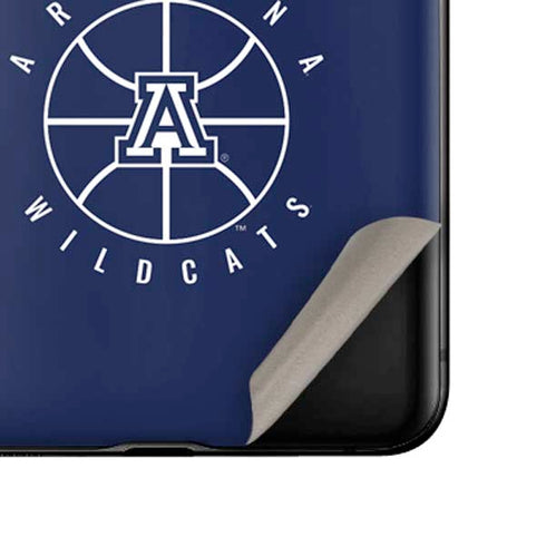University of Arizona Basketball Mark Blue Galaxy Z Flip Skin