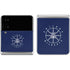 University of Arizona Basketball Mark Blue Galaxy Z Flip4 5G Skin