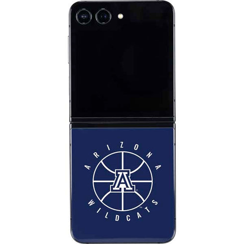 University of Arizona Basketball Mark Blue Galaxy Z Flip5 5G Skin