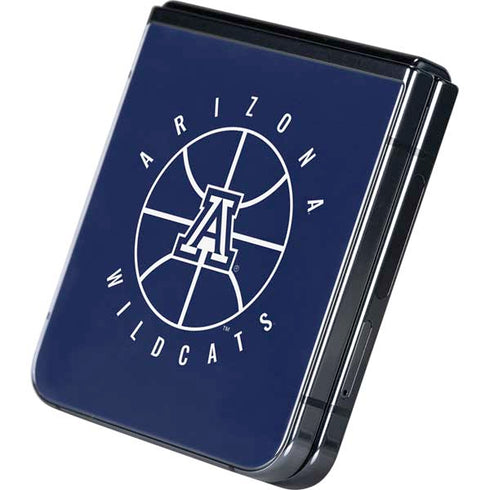 University of Arizona Basketball Mark Blue Galaxy Z Flip5 5G Skin