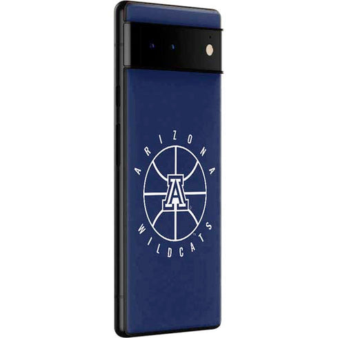 University of Arizona Basketball Mark Blue Google Pixel 6 Skin