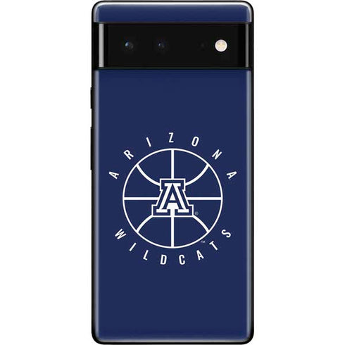 University of Arizona Basketball Mark Blue Google Pixel 6 Skin