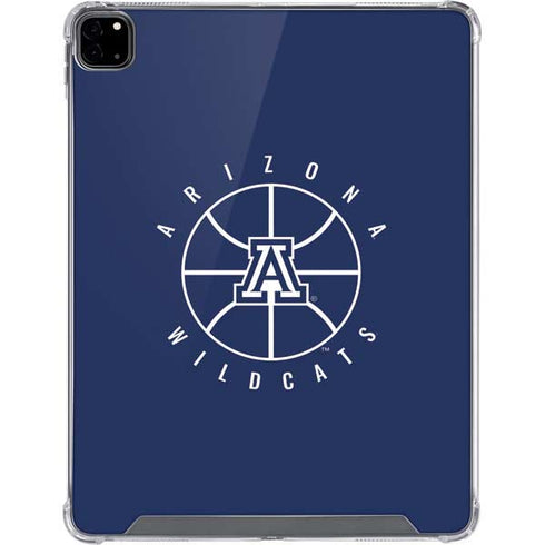 University of Arizona Basketball Mark Blue iPad Pro 12.9in (2020) Clear Case