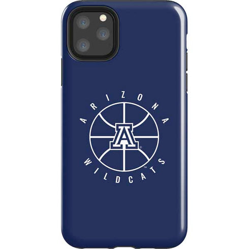 University of Arizona Basketball Mark Blue iPhone 11 Pro Max Impact Case