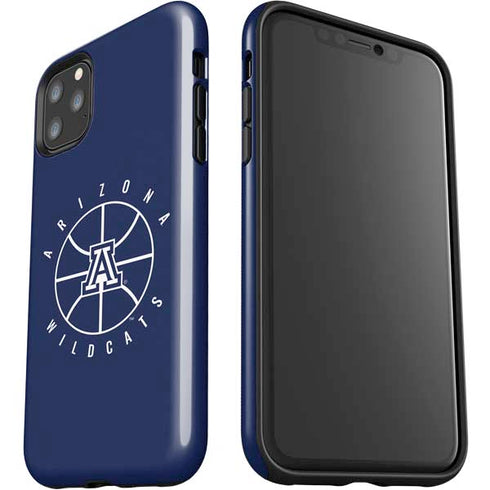 University of Arizona Basketball Mark Blue iPhone 11 Pro Max Impact Case