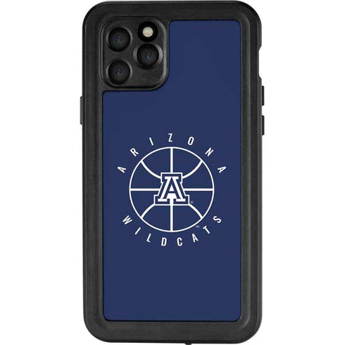 University of Arizona Basketball Mark Blue iPhone 11 Pro Waterproof Case