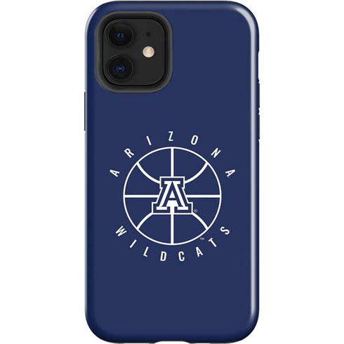 University of Arizona Basketball Mark Blue iPhone 12 Impact Case