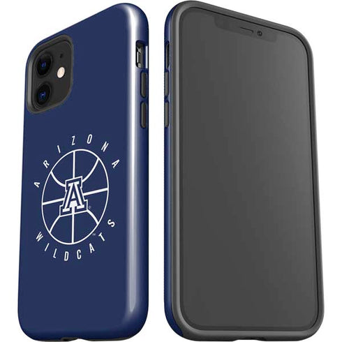 University of Arizona Basketball Mark Blue iPhone 12 Mini Impact Case