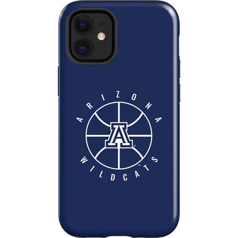 University of Arizona Basketball Mark Blue iPhone 12 Mini Impact Case