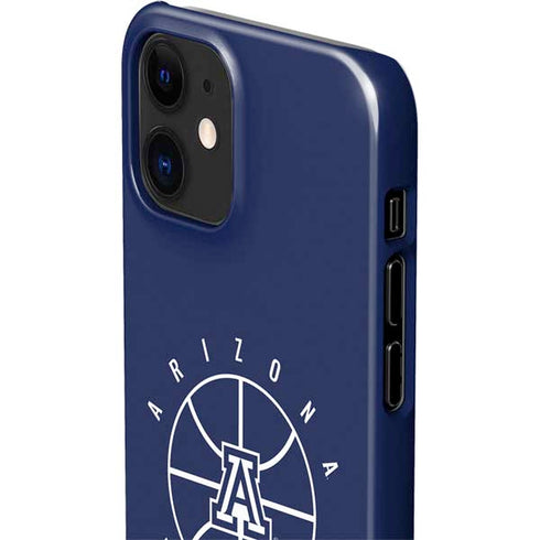 University of Arizona Basketball Mark Blue iPhone 12 Mini Lite Case