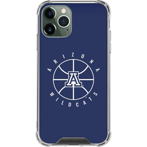 University of Arizona Basketball Mark Blue iPhone 12 Pro Clear Case