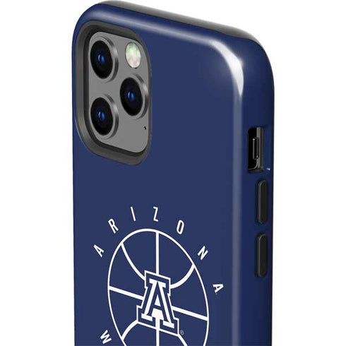 University of Arizona Basketball Mark Blue iPhone 12 Pro Impact Case