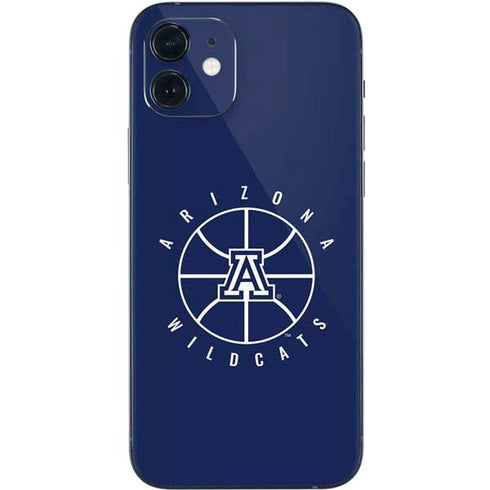 University of Arizona Basketball Mark Blue iPhone 12 Skin