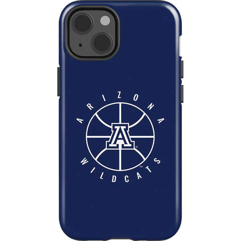University of Arizona Basketball Mark Blue iPhone 13 Impact Case