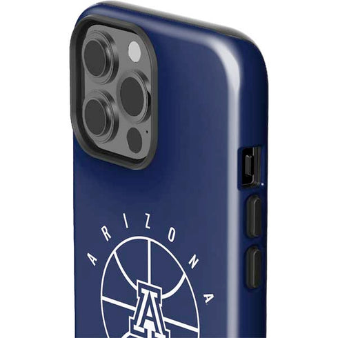 University of Arizona Basketball Mark Blue iPhone 13 Pro Max Impact Case
