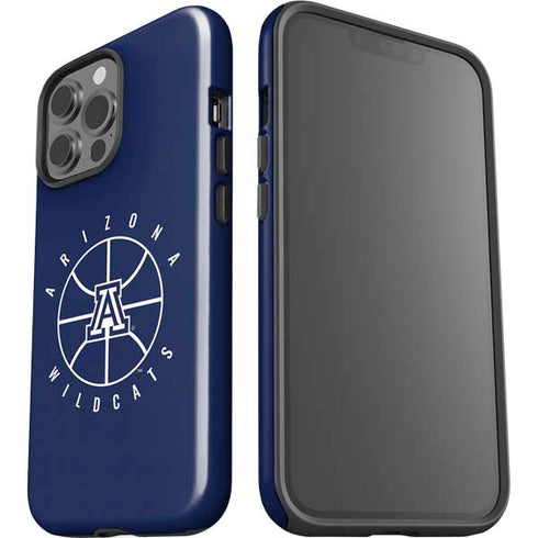 University of Arizona Basketball Mark Blue iPhone 13 Pro Max Impact Case