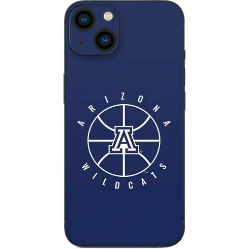 University of Arizona Basketball Mark Blue iPhone 14 Skin