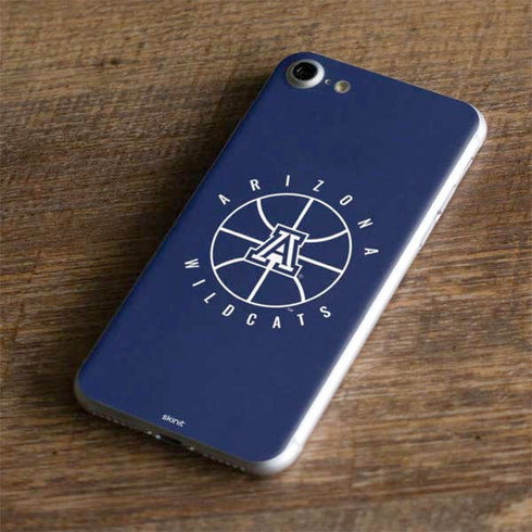 University of Arizona Basketball Mark Blue iPhone 8 Skin