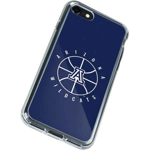 University of Arizona Basketball Mark Blue iPhone SE (2nd & 3rd Gen) Clear Case