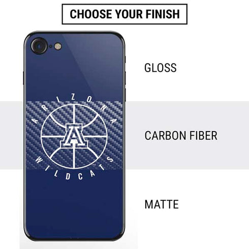 University of Arizona Basketball Mark Blue iPhone SE (2nd & 3rd Gen) Skin