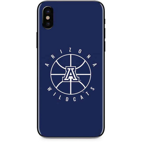 University of Arizona Basketball Mark Blue iPhone X Skin