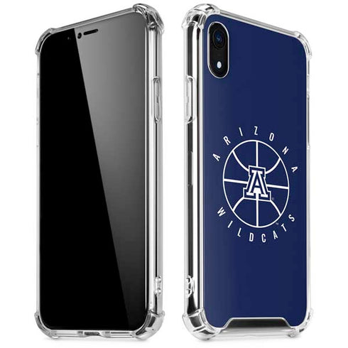 University of Arizona Basketball Mark Blue iPhone XR Clear Case