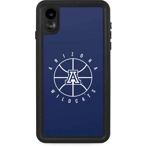 University of Arizona Basketball Mark Blue iPhone XR Waterproof Case