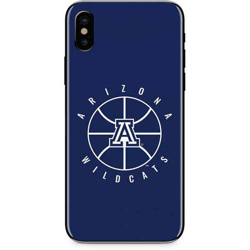 University of Arizona Basketball Mark Blue iPhone XS Skin