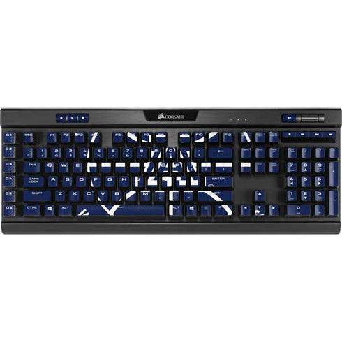University of Arizona Basketball Mark Blue K95 RGB PLATINUM Mechanical Gaming Keyboard Skin