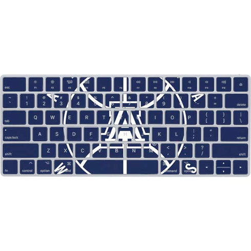 University of Arizona Basketball Mark Blue Magic Keyboard Skin