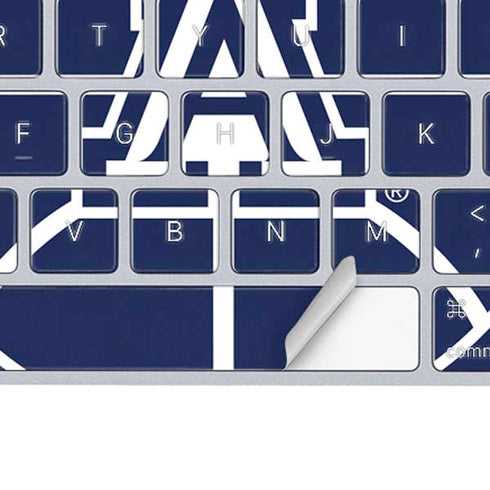 University of Arizona Basketball Mark Blue Magic Keyboard Skin
