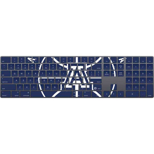 University of Arizona Basketball Mark Blue Magic Keyboard with Numeric Keypad Skin