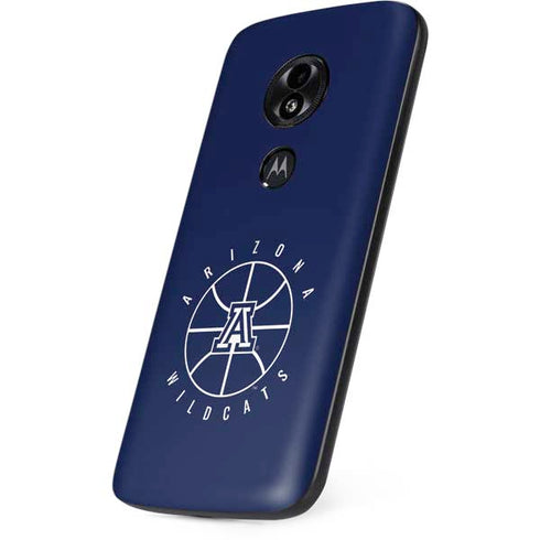 University of Arizona Basketball Mark Blue Moto E5 Play Skin