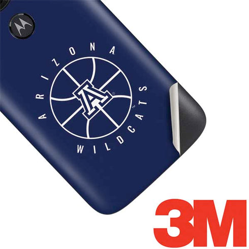 University of Arizona Basketball Mark Blue Moto E5 Play Skin