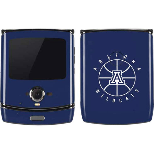 University of Arizona Basketball Mark Blue Motorola RAZR Skin