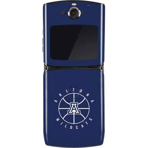 University of Arizona Basketball Mark Blue Motorola RAZR Skin