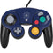 University of Arizona Basketball Mark Blue Nintendo GameCube Controller Skin