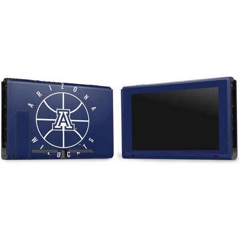 University of Arizona Basketball Mark Blue Nintendo Switch Bundle Skin